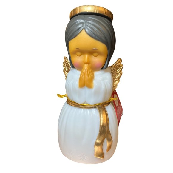 Holiday Time 11 Inch Blow Mold Tabletop Angel - Picture 2 of 13